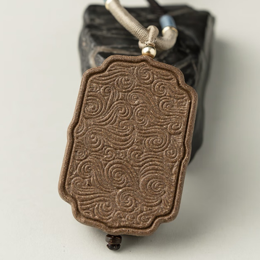 Traditional handcrafted incense pendant - Natural herbal handmade incense pendant