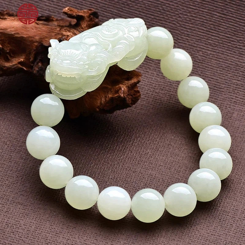 Hetian Jade Pixiu Bracelet – A Guardian for Your Fortune, A Presence for Your Peace