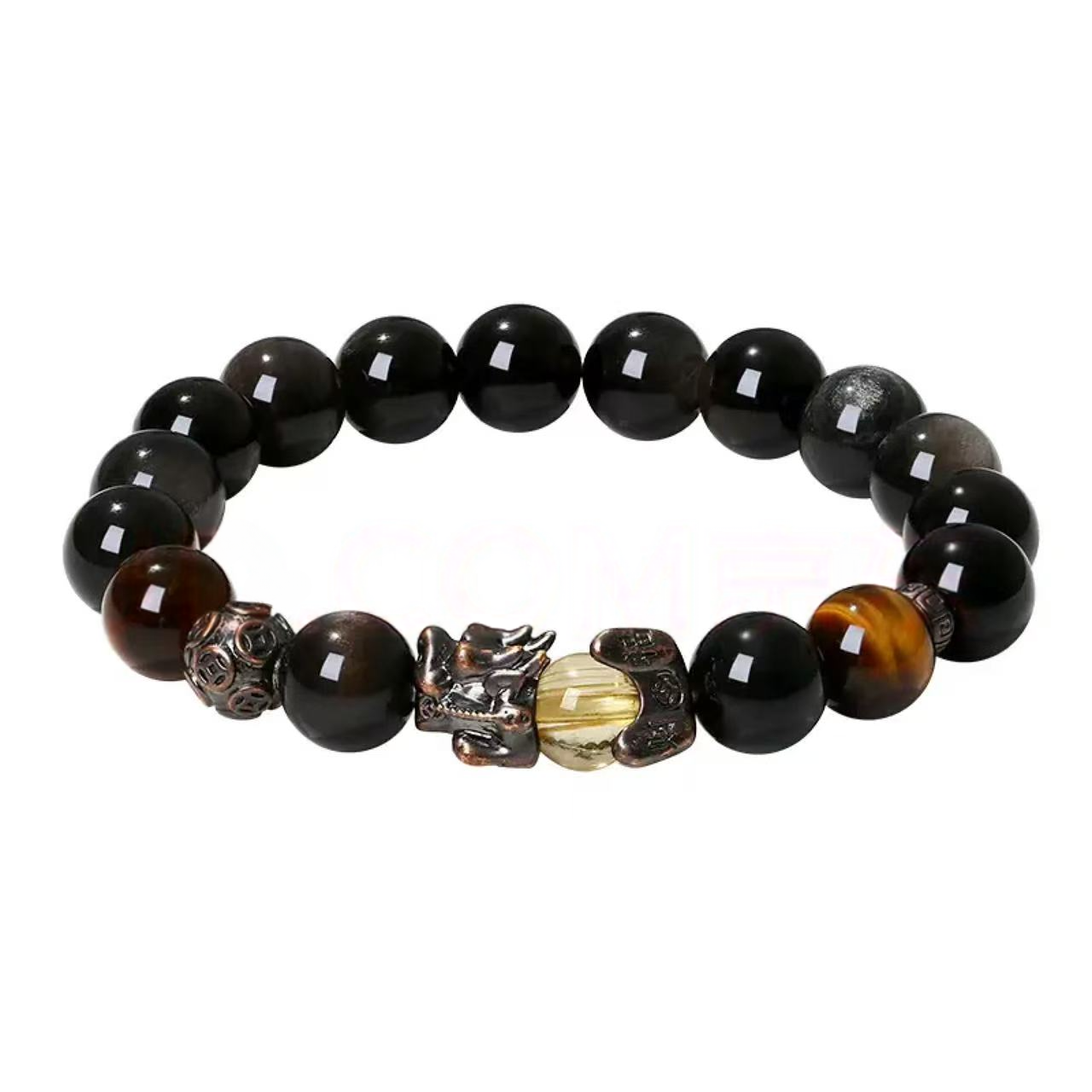 Obsidian Pixiu Bracelet - Taoist Energy Bracelet