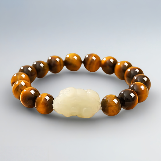 Hetian Jade Pixiu Bracelet – A Guardian of Fortune, A Promise of Peace