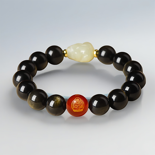 Zodiac Hetian Jade & Red Agate Bracelet – Aligned with Your Year, Rooted in Protection