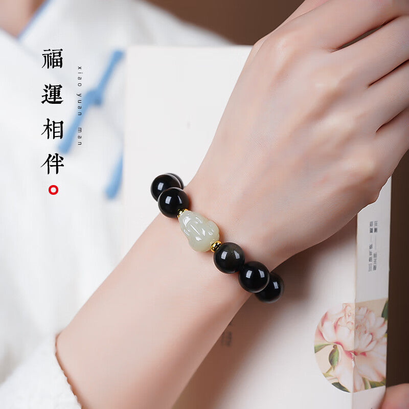 Zodiac Hetian Jade & Red Agate Bracelet – Aligned with Your Year, Rooted in Protection