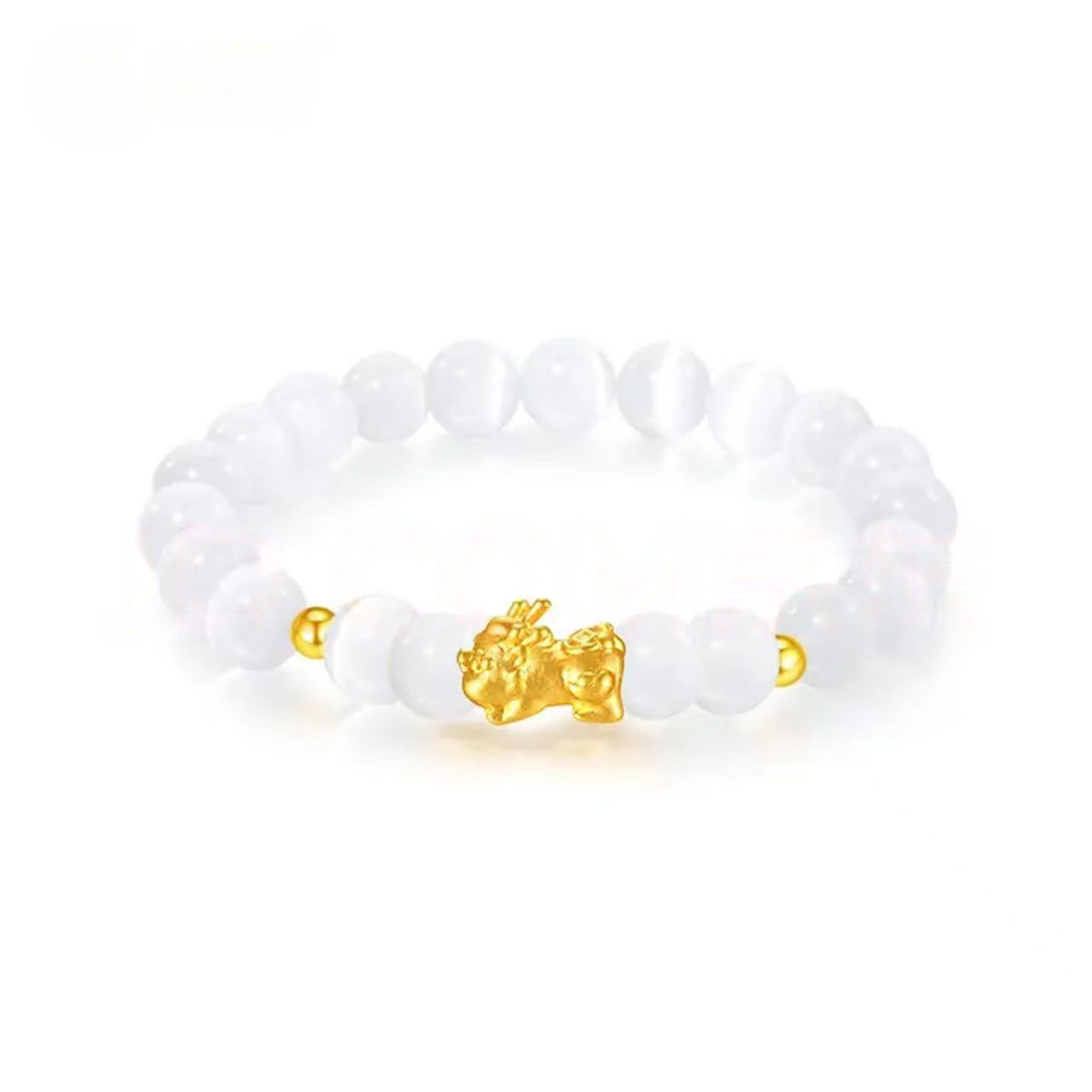 Pure gold Pixiu baby bracelet - gold bracelet for women