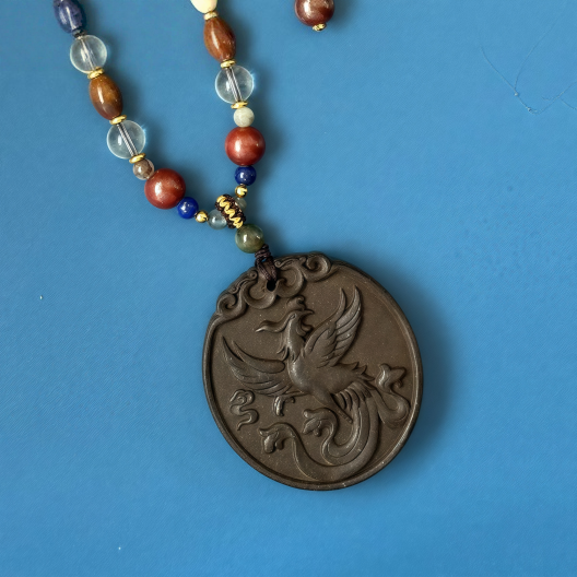 Fragrant sachet pendant, peace pendant amulet - Traditional Chinese Medicine blended incense pendant