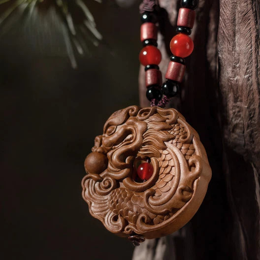 Fragrant sachet pendant for personal wear - Traditional handcrafted natural incense necklace